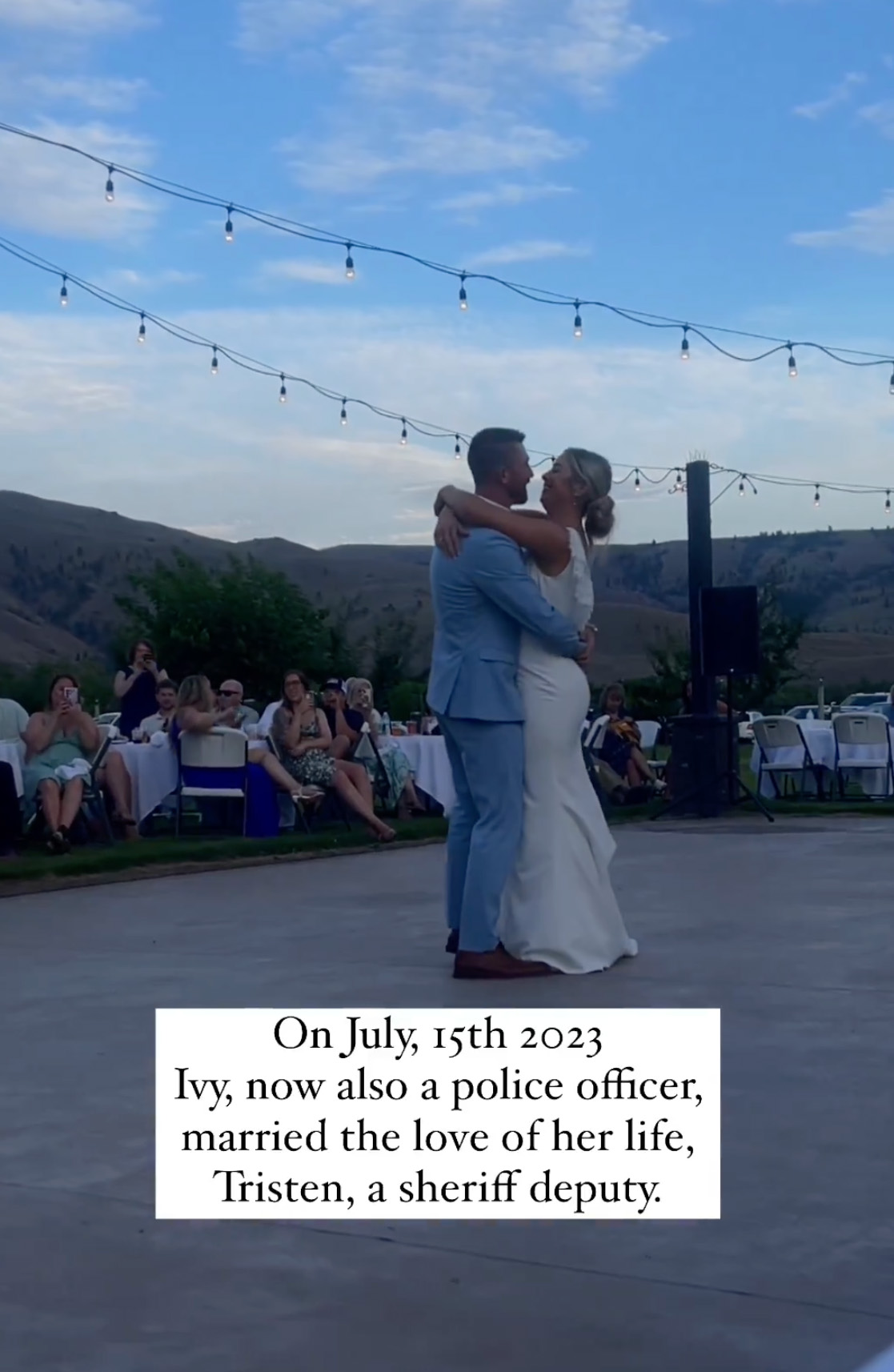 Bride Asks 15 Men That Helped Her Escape Abuse To Walk Her Down The Aisle