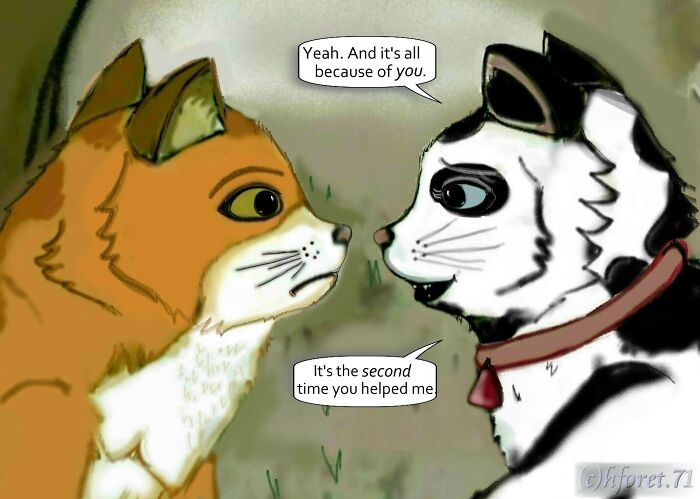 My Illustrated Comic Series Called "Dees Story..."