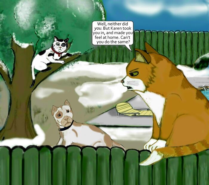 My Illustrated Comic Series Called "Dees Story..."