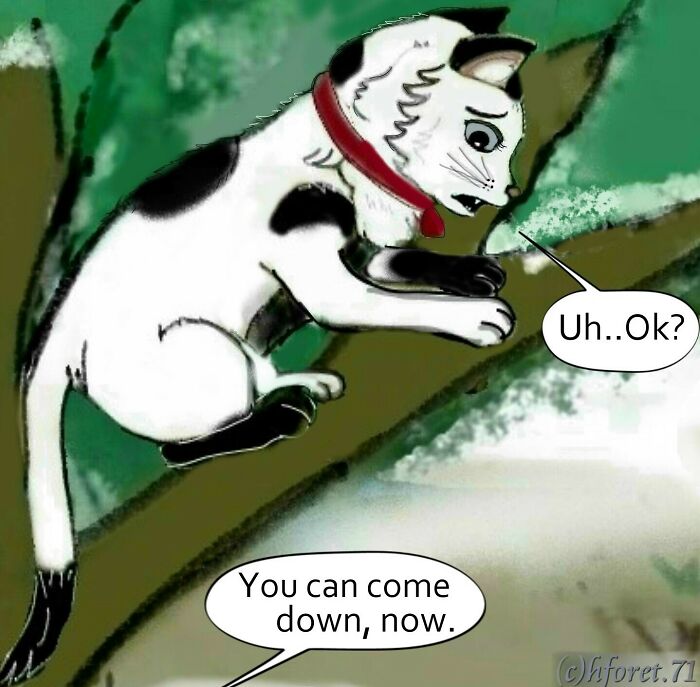 My Illustrated Comic Series Called "Dees Story..."