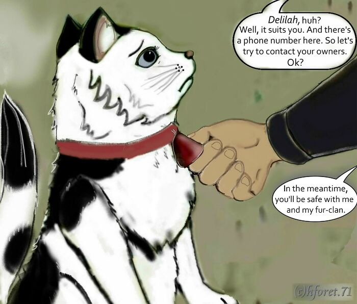 My Illustrated Comic Series Called "Dees Story..."