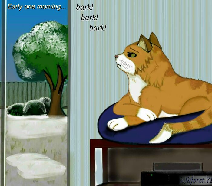 My Illustrated Comic Series Called "Dees Story..."