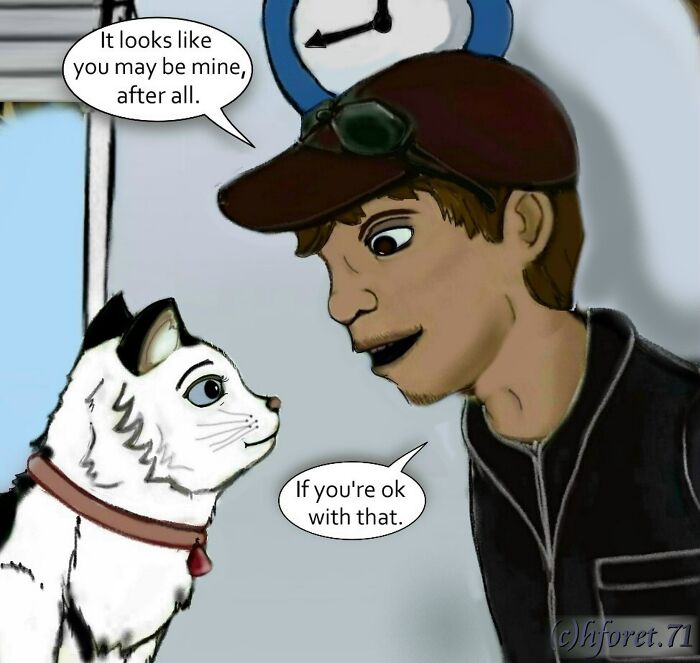 My Illustrated Comic Series Called "Dees Story..."