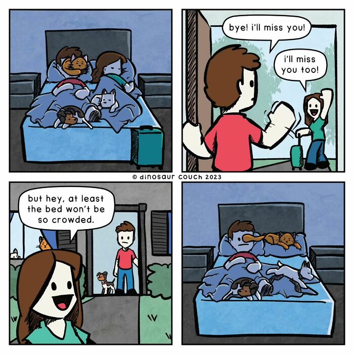 Artist Illustrates Comics Based On His Own Dogs And They Are Too Precious (New Pics)