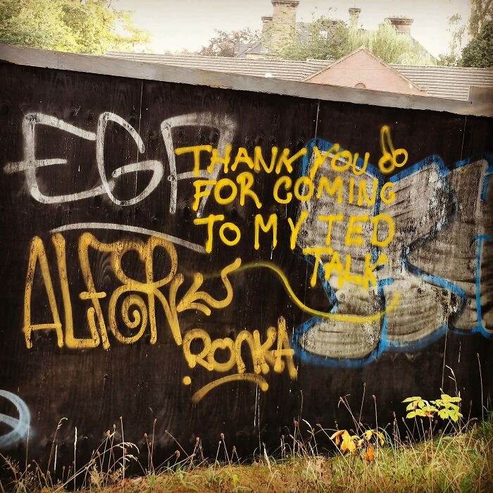 Thank You For Coming To My Ted Talk