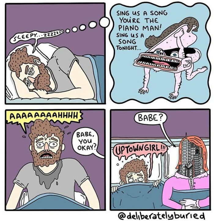 New Dark Humor Stories From ‘Deliberately Buried Comics’