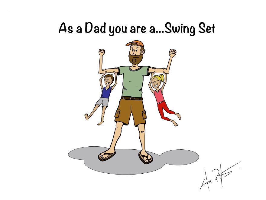 As A Dad You Are So Many Things In The Eyes Of Your Child