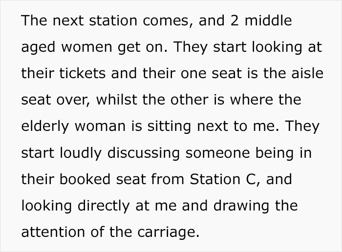 Women Demand Younger Passenger Give Up Her Seat, Regret It After Conductor Gets Involved Women Demand Younger Passenger Give Up Her Seat, Regret It After Conductor Gets Involved