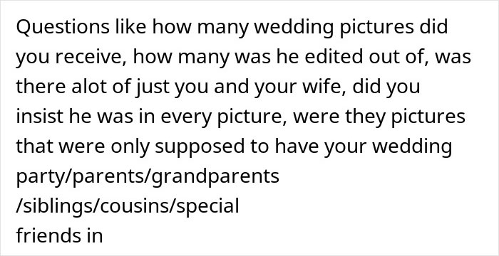 "She Hasn't Stopped Crying": Man Cancels Honeymoon After Wife Edited His Son Out Of Wedding Pics