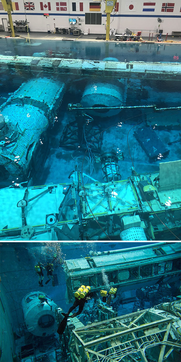 Reading Project Hail Mary By Andy Weir At The Moment And It Mentions Nasa's Neutral Buoyancy Lab. Take A Look