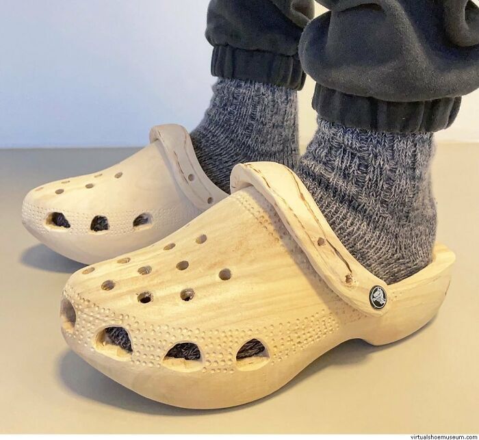 Wooden Crocs By Ruben Lekkerkerker