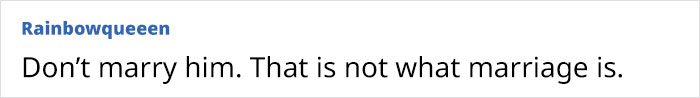 &ldquo;Completely Separate&rdquo;: Woman Is Worried About Fianc&eacute;&rsquo;s Desire To Not Share Income