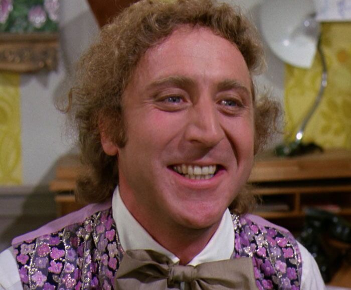 W***y Wonka smiling 