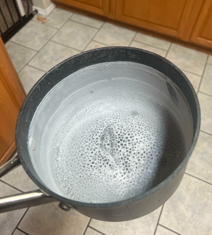 Landlord Says The Home We’re Renting Doesn’t Have Hard Water. This Is After Boiling Water One Time
