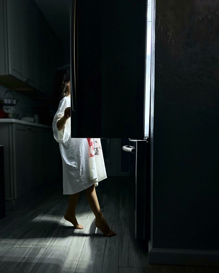 ITAP Of My Daughter Sneaking Snacks