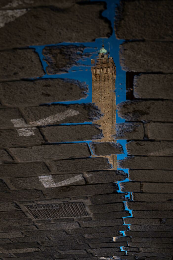 ITAP Of A Puddle In Bologna