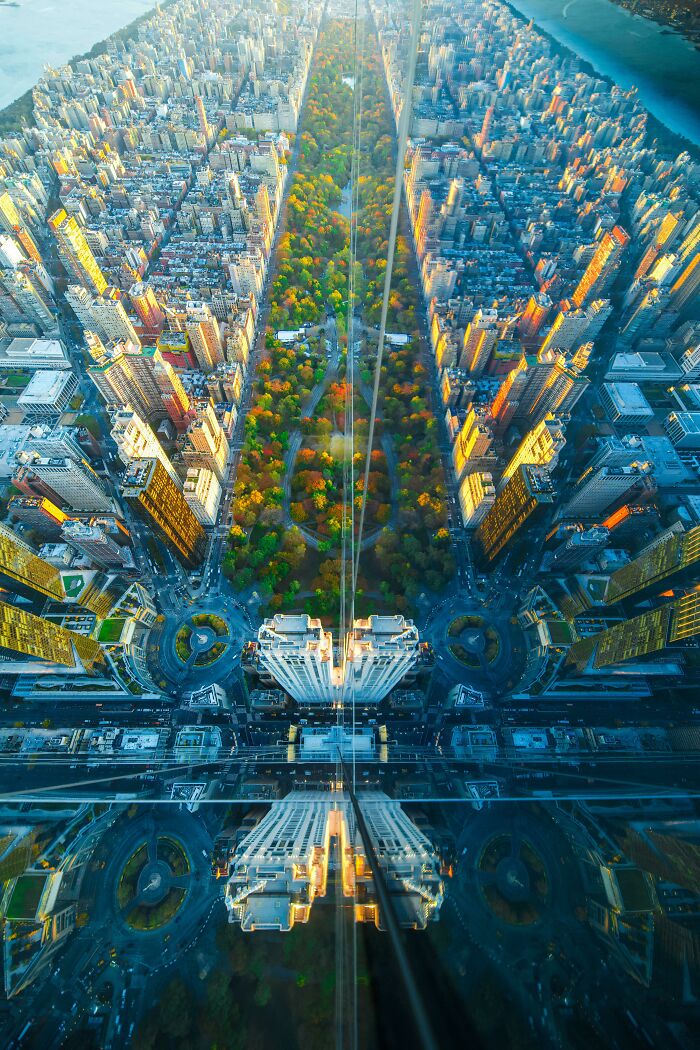 ITAP 1500 Feet Above Central Park In The Fall