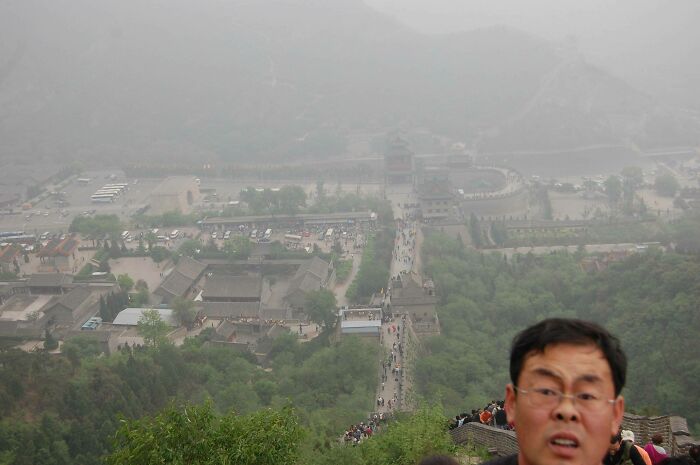 I Tried To Take A Picture Of The Great Wall