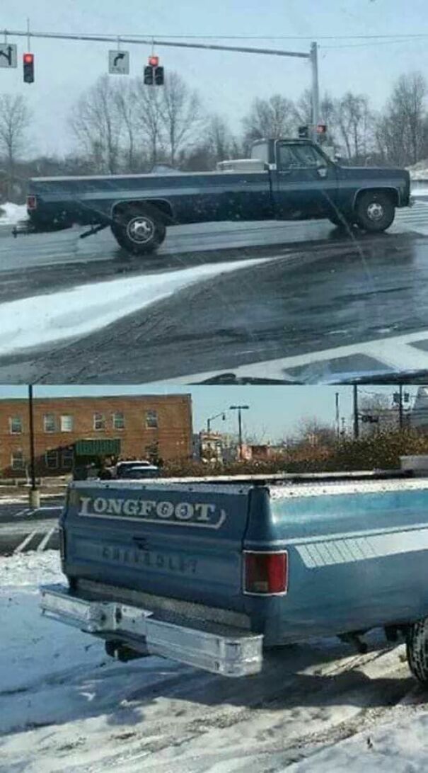 You've Heard Of Big Foot? I Give You Long Foot