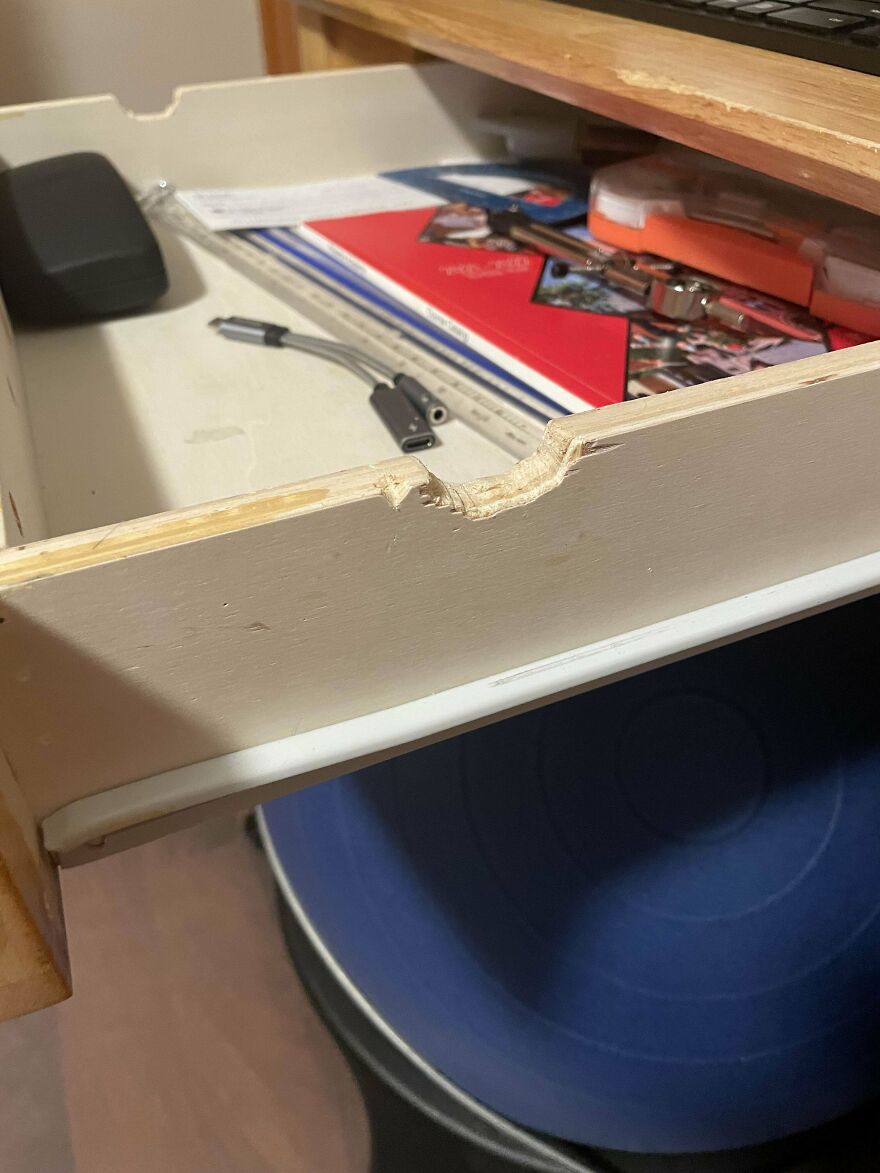 Wanted A Sliding Keyboard, So I Retrofitted A Normal Drawer