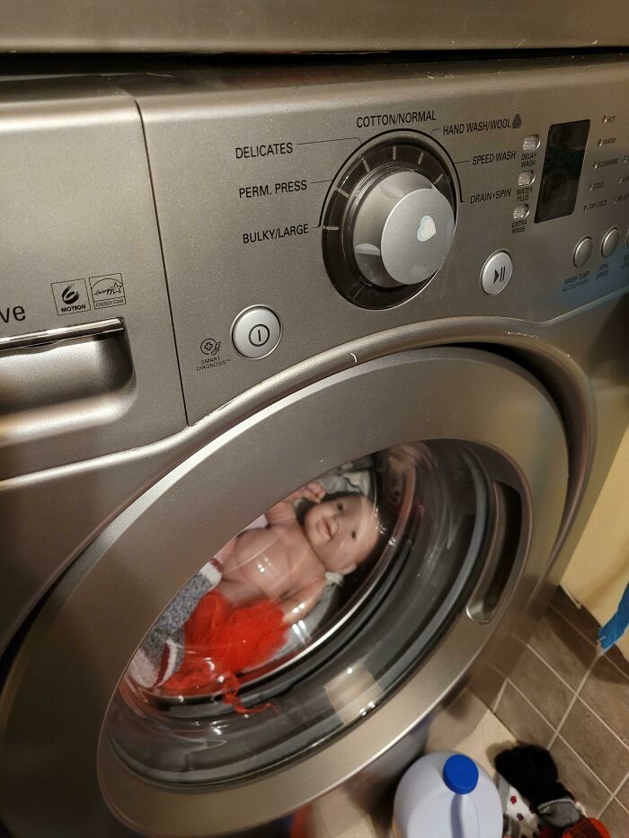 Playing Hide And Seek With My Little One And My Heart Drops To My Stomach For A Second