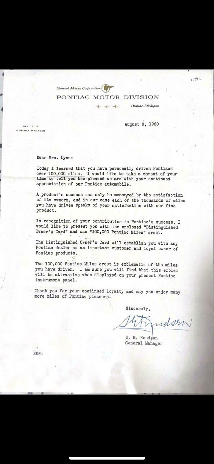 A Letter From Gm To My Great Aunt