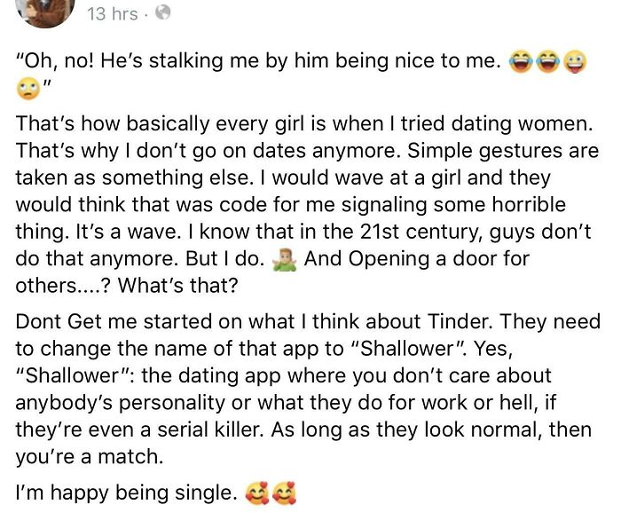 I’m Not A Stalker, Damn It, I’m Nice!