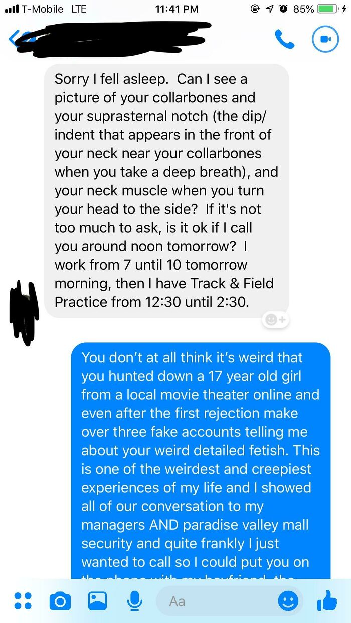 My Neck Bone Fetish Stalker Came Back Guys... Its Been Three Months Since He First Contacted Me