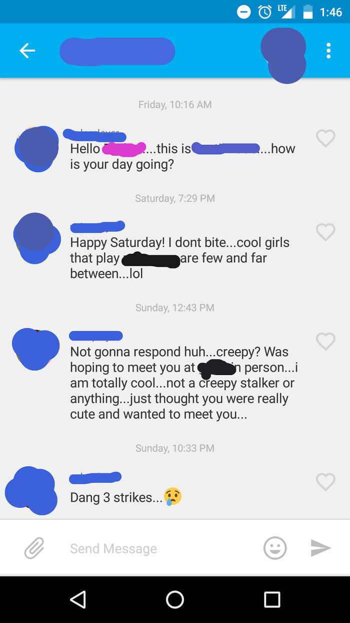 I'm Not A Creepy Stalker Or Anything