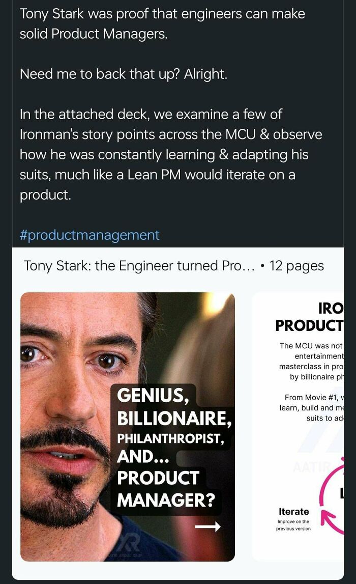 I've Just One Question. Why?