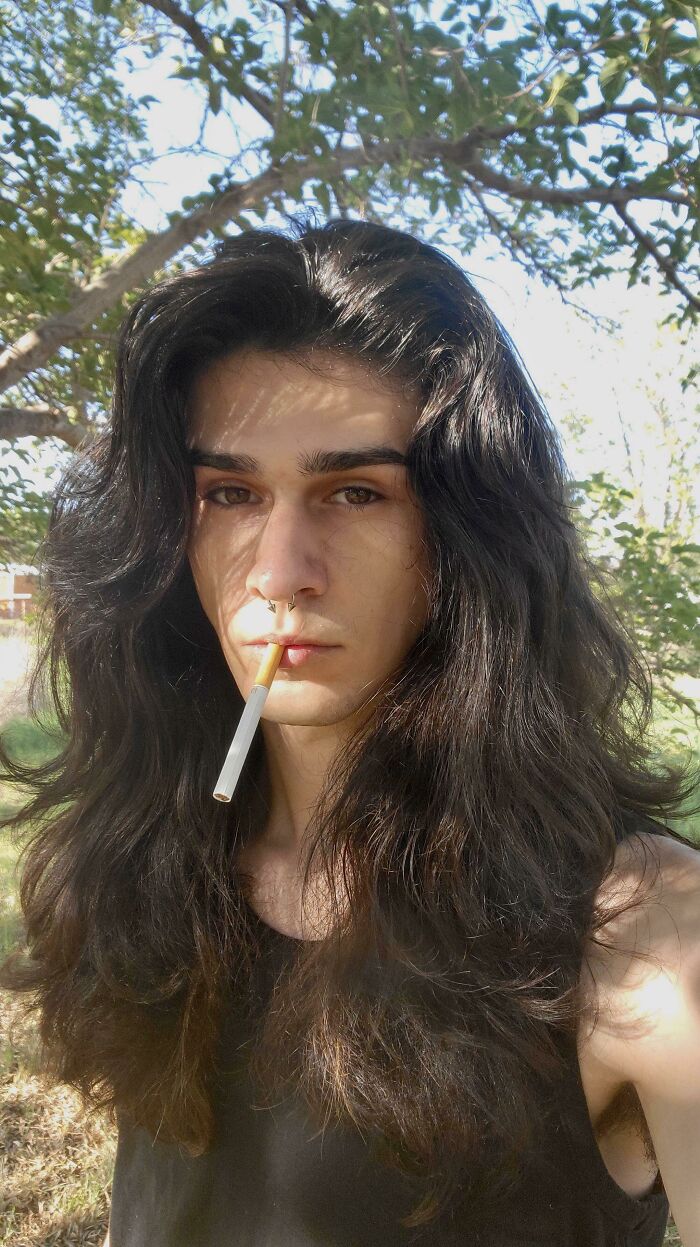 2 1/2 Years Of Growth. I Get Told Often That I Look Like Scar Lol