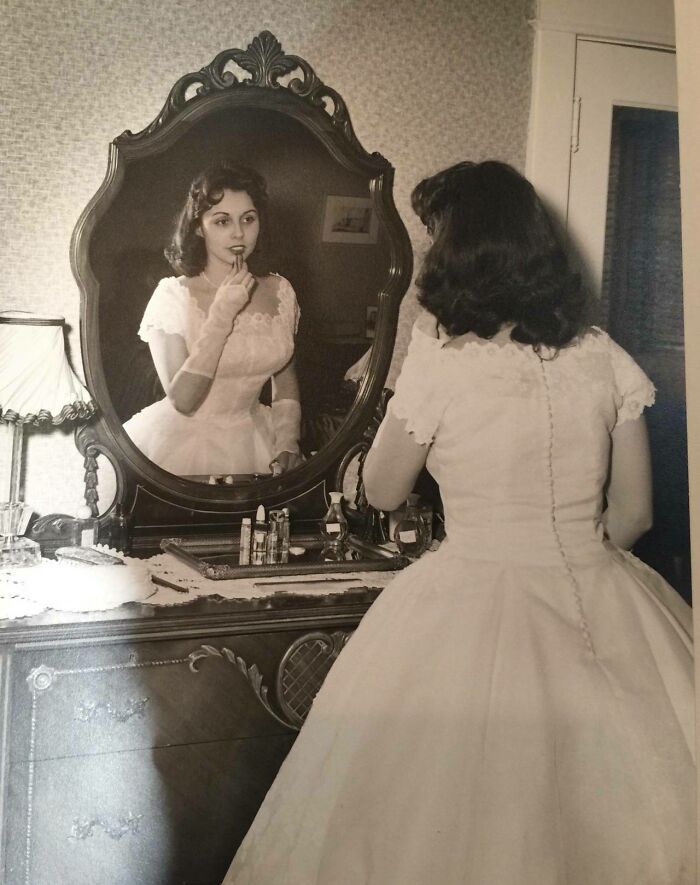 Seventeen Year-Old On Her Wedding Day (1956)