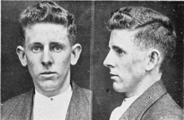 Mugshot Of My 18yo Grandad From 1925