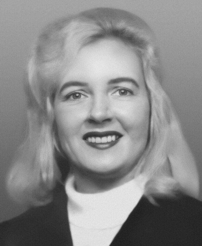 My Grandma When She Was About 40 And A Few Months Before She Passed Away When She Was 90