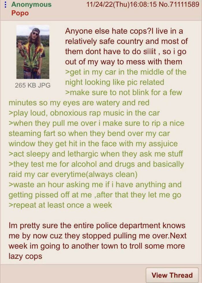 Saw This On Greentext And I Felt It Should Be Posted Here Lol