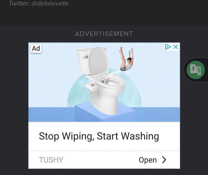 Dude This Bidet Needs To Calm Down