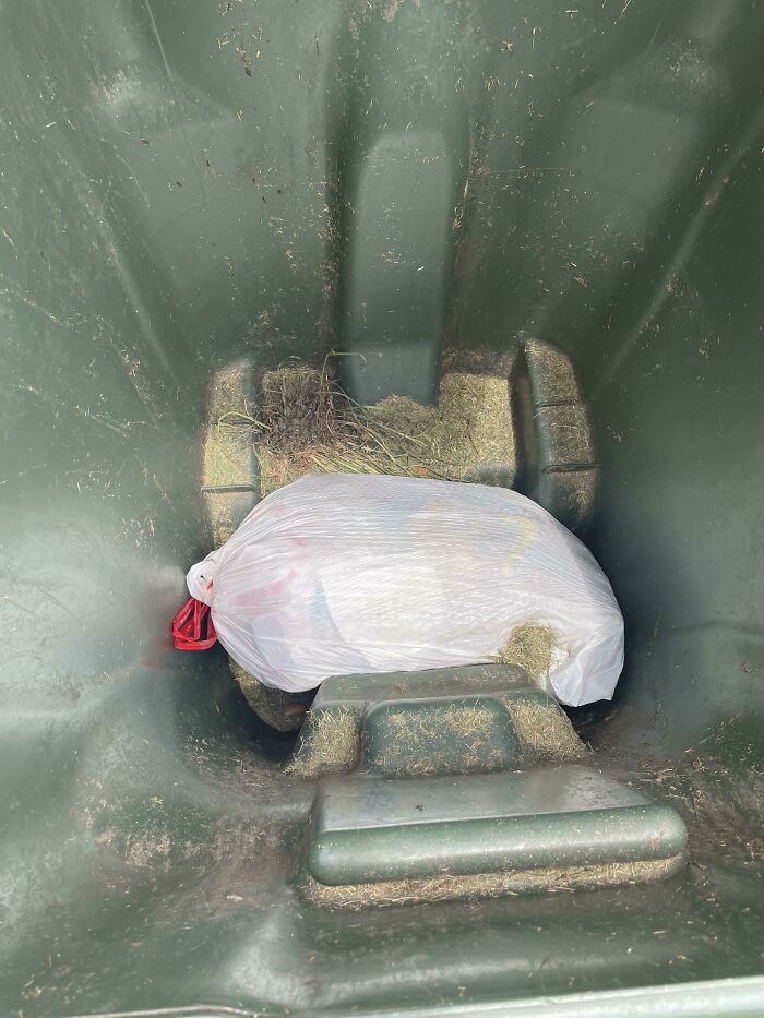 I Felt Like Sharing. For A Household Of 3 To Only Produce 1 Bag Of Trash For The Week Feels Good. Wish It Could Be Zero