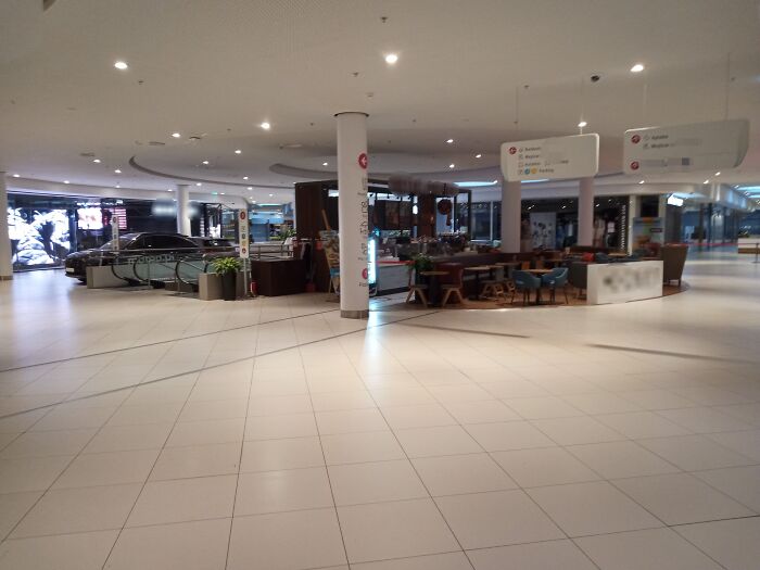 A Shopping Mall, Where The Lights Are Always On, The Music Always Playing (Even In The Parking Garage!), Even If The Shops Are Closed