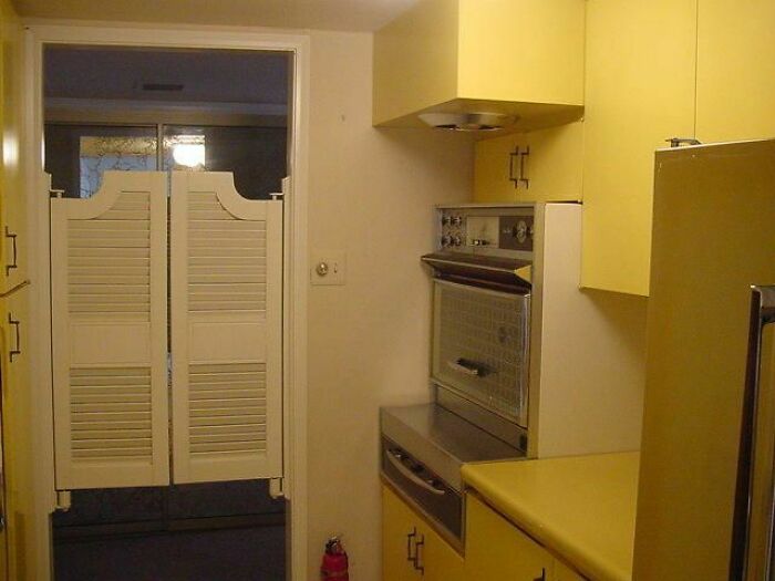 For Some Reason Saloon Doors On Your Kitchen Were Popular Among Our Parents