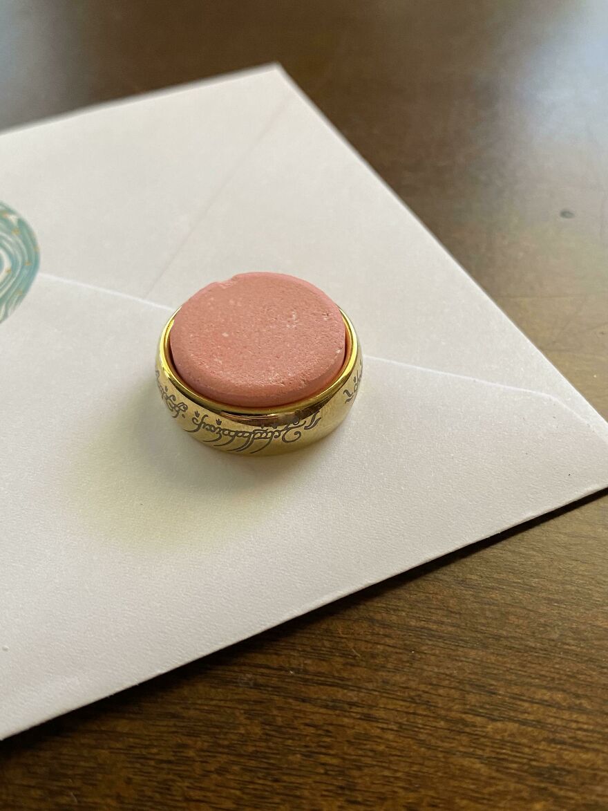 My Wedding Ring & A Tums Antacid My Wedding Ring & A Tums Antacid
