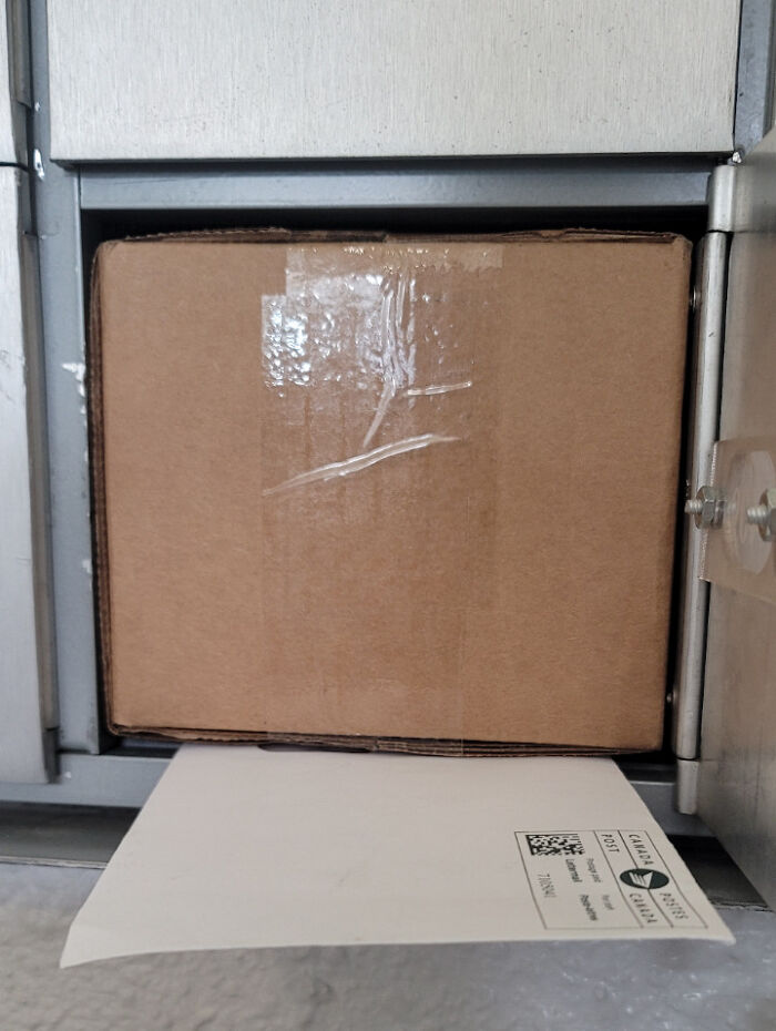 Opened My Mailbox Today To Receive A Package