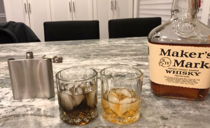 Whiskey Turned Black After 7 Days In A Flask