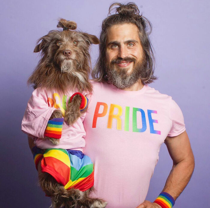 Man Dresses Puppy ‘Son’ In Matching Outfits, And Now It’s Hard To Say Who Is Who (50 New Pics)