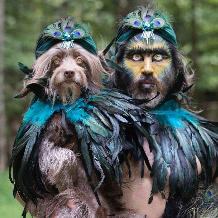 Man Dresses Puppy ‘Son’ In Matching Outfits, And Now It’s Hard To Say Who Is Who (50 New Pics)