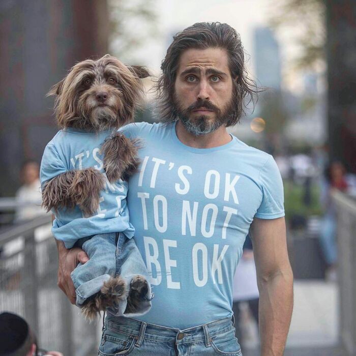 Man Dresses Puppy ‘Son’ In Matching Outfits, And Now It’s Hard To Say Who Is Who (50 New Pics)