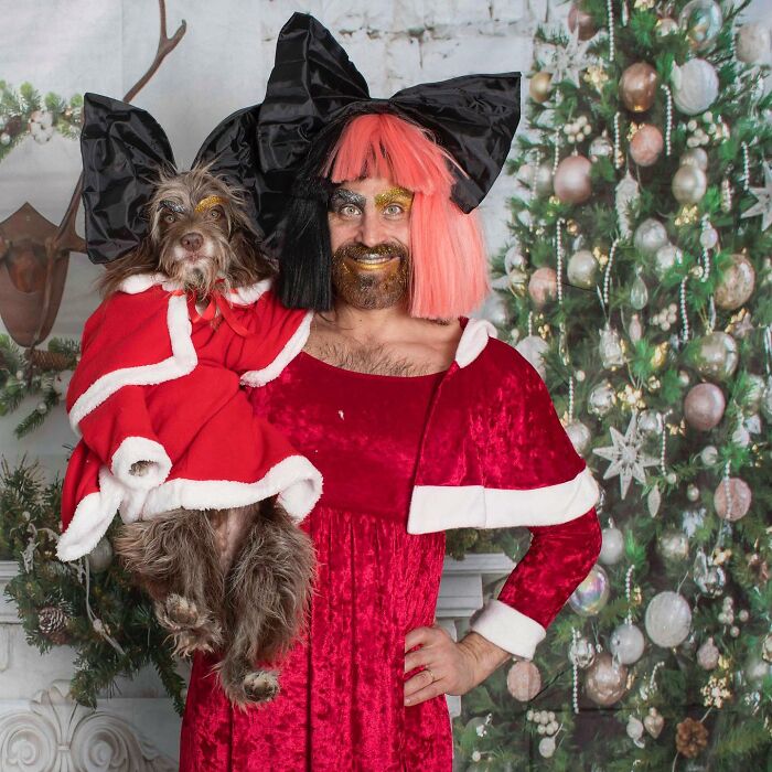 Man Dresses Puppy ‘Son’ In Matching Outfits, And Now It’s Hard To Say Who Is Who (50 New Pics)