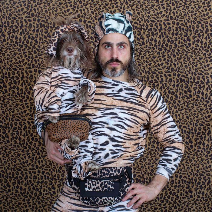 Man Dresses Puppy ‘Son’ In Matching Outfits, And Now It’s Hard To Say Who Is Who (50 New Pics)