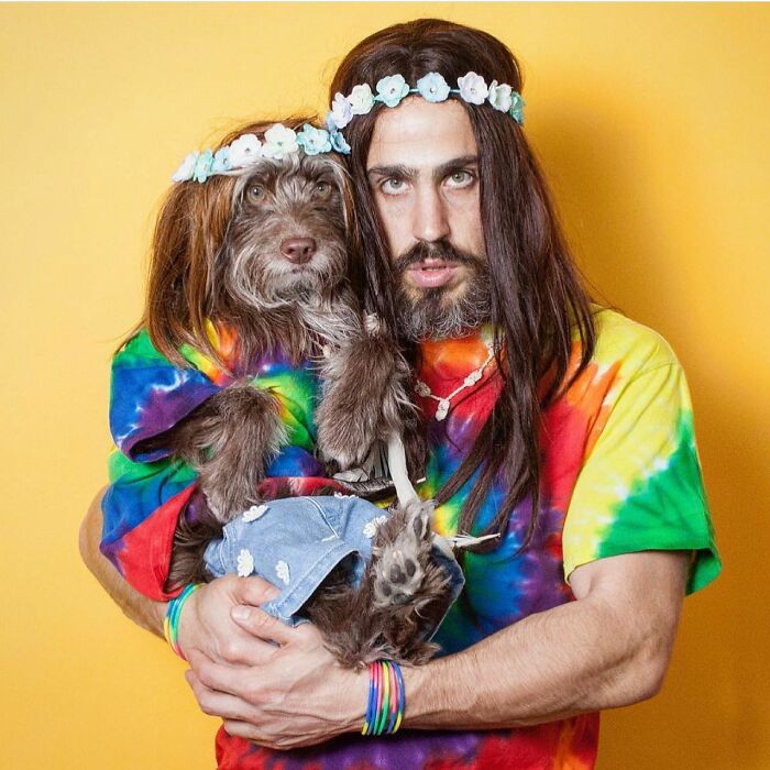 Man Dresses Puppy ‘Son’ In Matching Outfits, And Now It’s Hard To Say Who Is Who (50 New Pics)