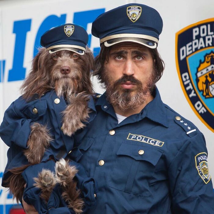 Man Dresses Puppy ‘Son’ In Matching Outfits, And Now It’s Hard To Say Who Is Who (50 New Pics)