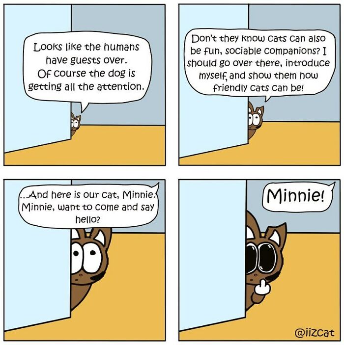 Artist’s New Hilarious Comics About Life With His Cat